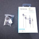 Boya BYM1DM dual corded microphone