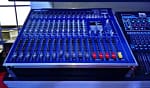 Audio powered mixer