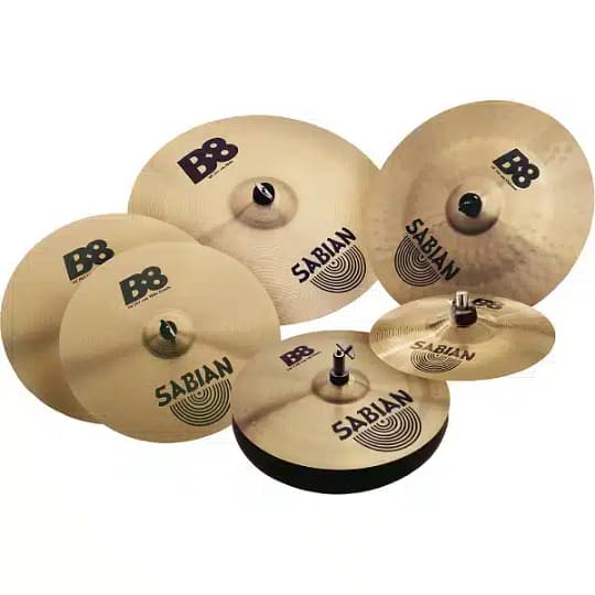sabian 4 pieces cymbals
