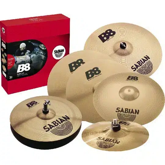 sabian B8 4 pieces