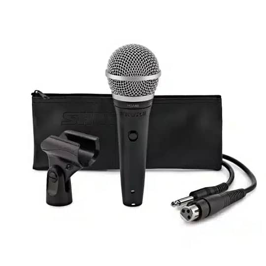 shure PGA48 wired microphone
