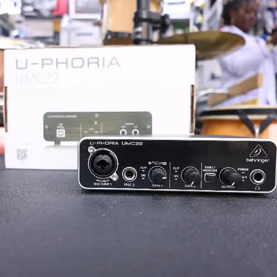Behringer UMC22 setup guide