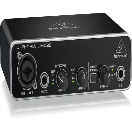UMC22 USB Audio interface