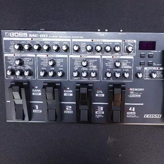 Boss ME-80 specs