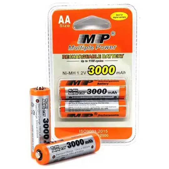 MP AA rechargeable