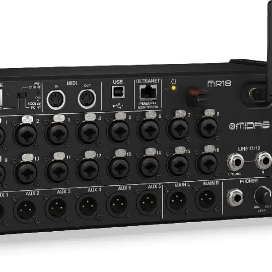 Professional audio mixer